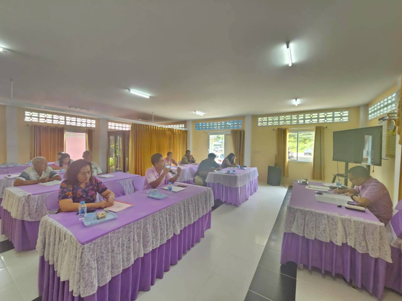 ประชุมพิจารณา (ร่าง) แผนการดำเนินงาน ประจำปีงบประมาณ พ.ศ. 2569